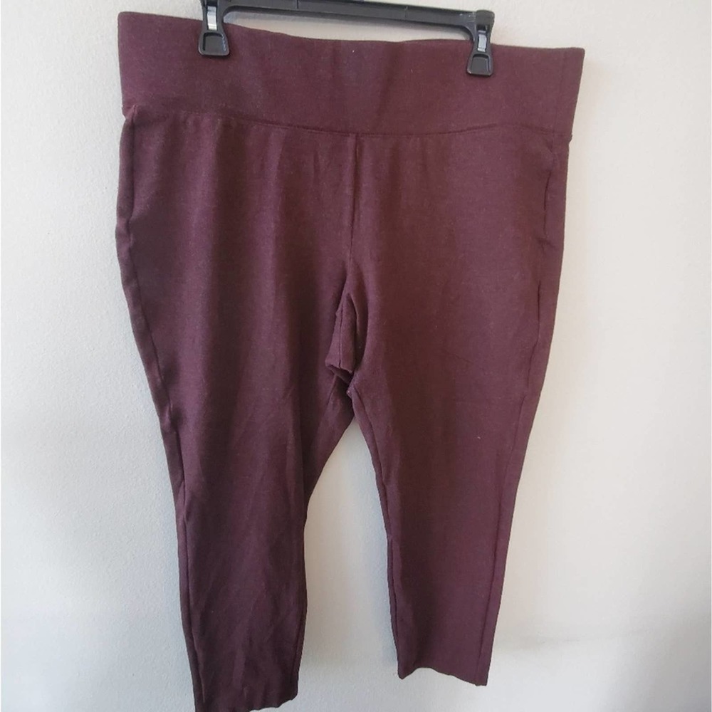 Torrid wine colored leggings plus size‎ 2X